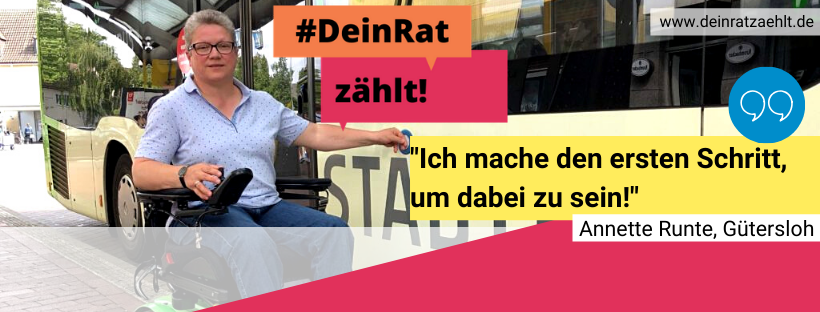 Erstes Interview für #DeinRatzählt mit Annette Runte