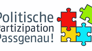 Logo des Projekts Poltische Partizipation passgenau