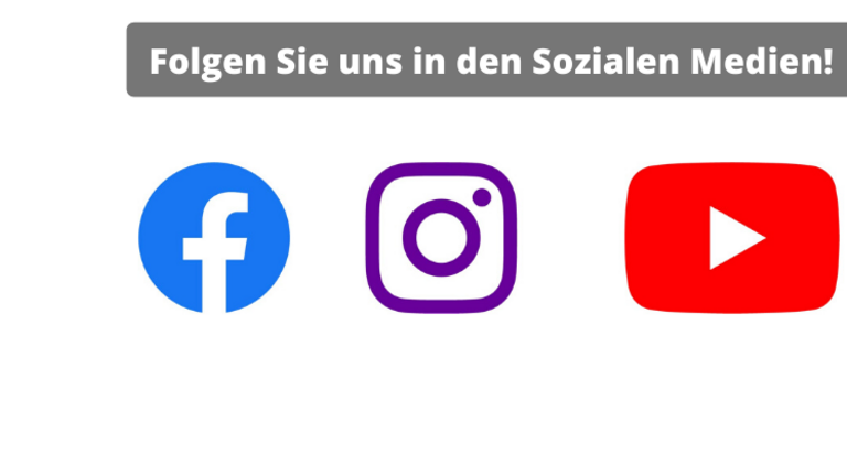KSL in den sozialen Medien: Facebook, Instagram und YouTube