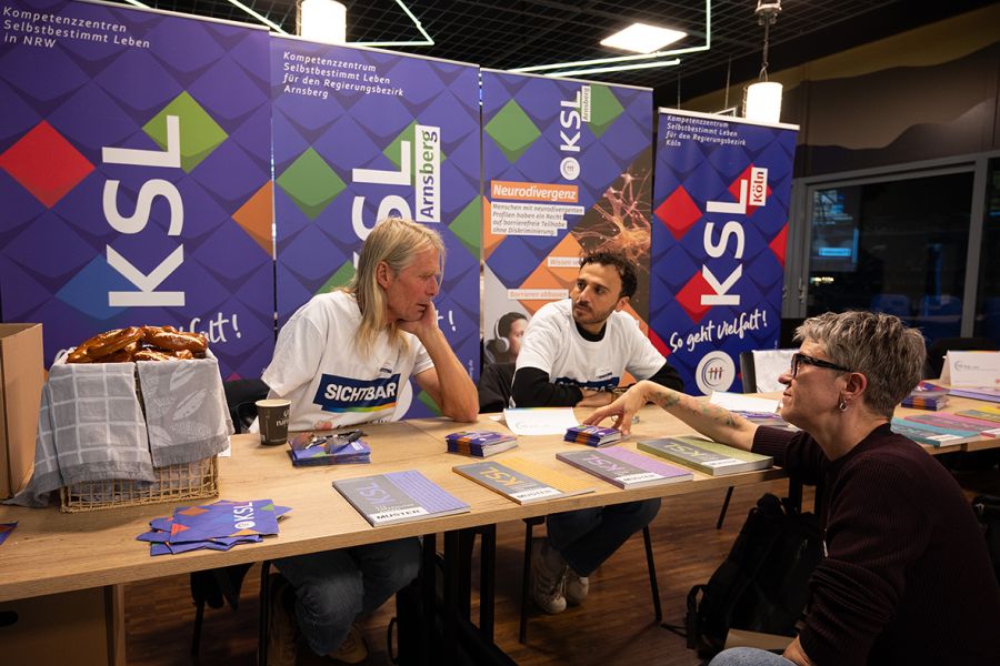 KSL.NRW-Stand im Foyer